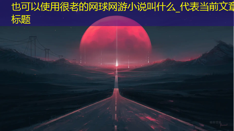 很老的网球网游小说叫什么_